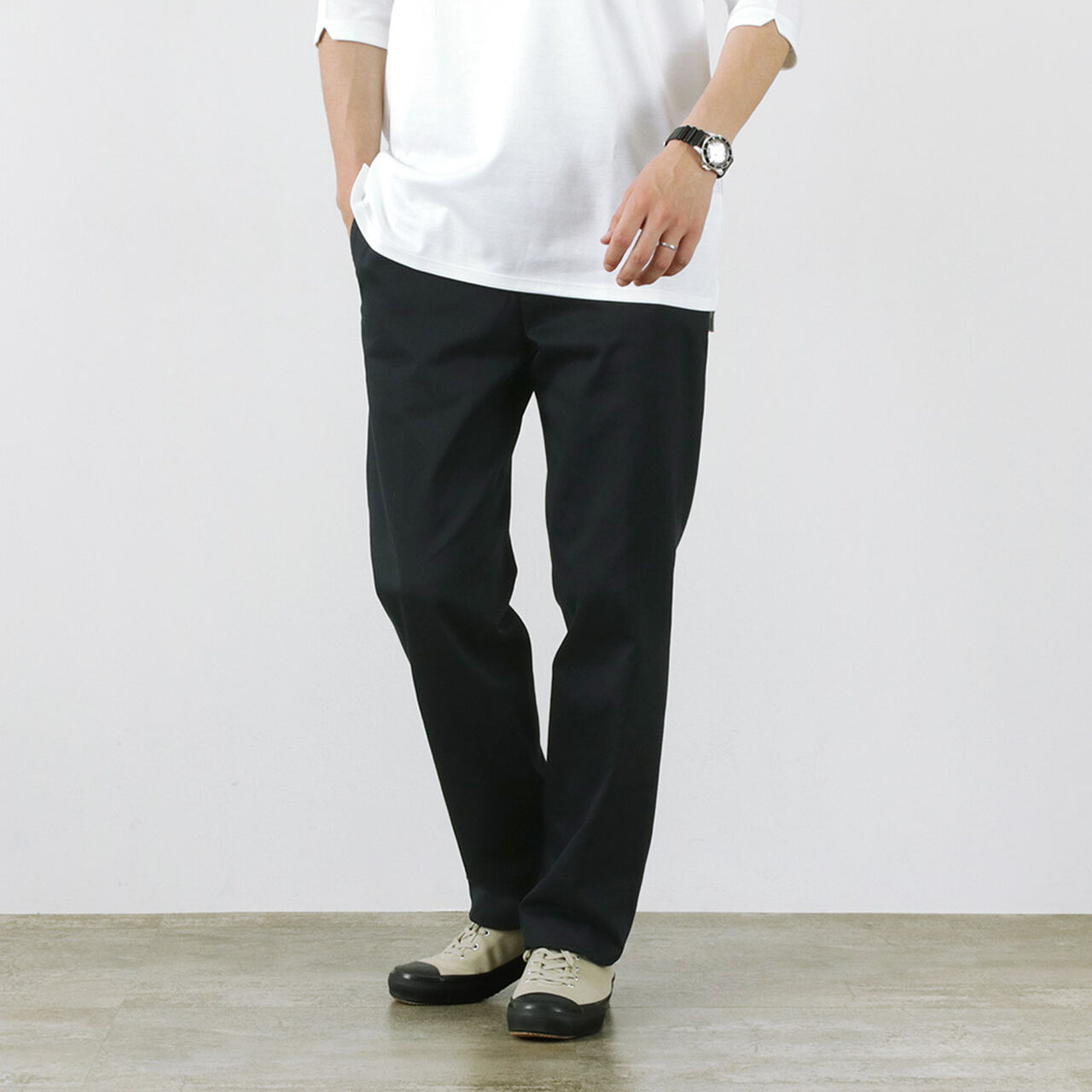 Cotton twill regular silhouette chinos,, large image number 14