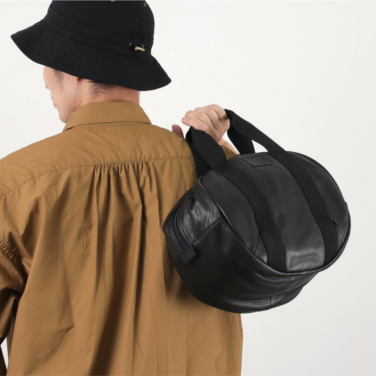 Leather Helmet Bag,, large image number 11