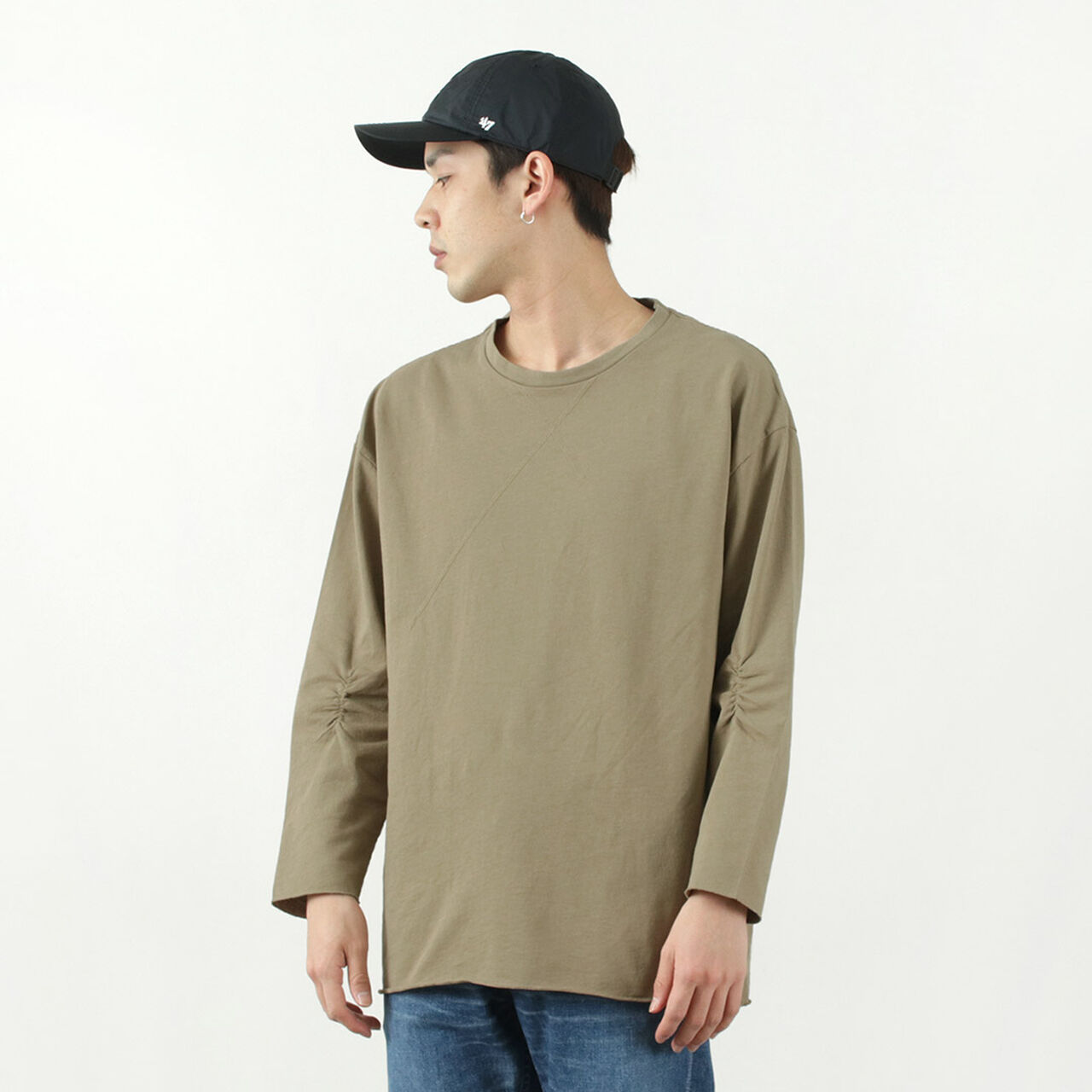 Inlay Long Sleeve T-shirt,, large image number 5