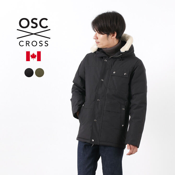 OSC CROSS　ダウンジャケット　ダウンコート　レディース　ファー　カナダ