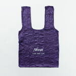 Pocketable Eco Bag (Rib the Life),Purple, swatch