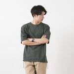 Loose Short Sleeve T-Shirt,Charcoal, swatch