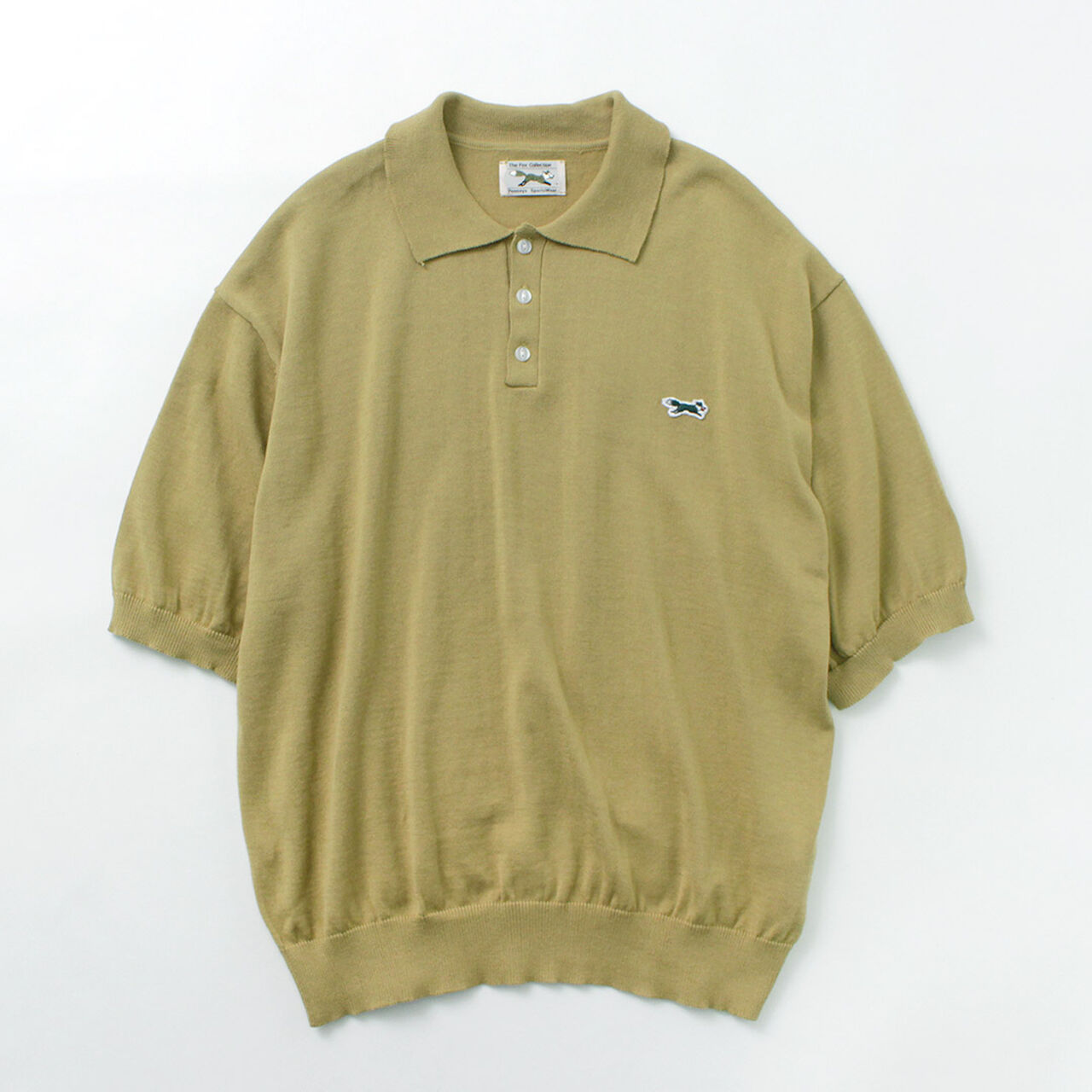 Fox Knit polo shirt,, large image number 3