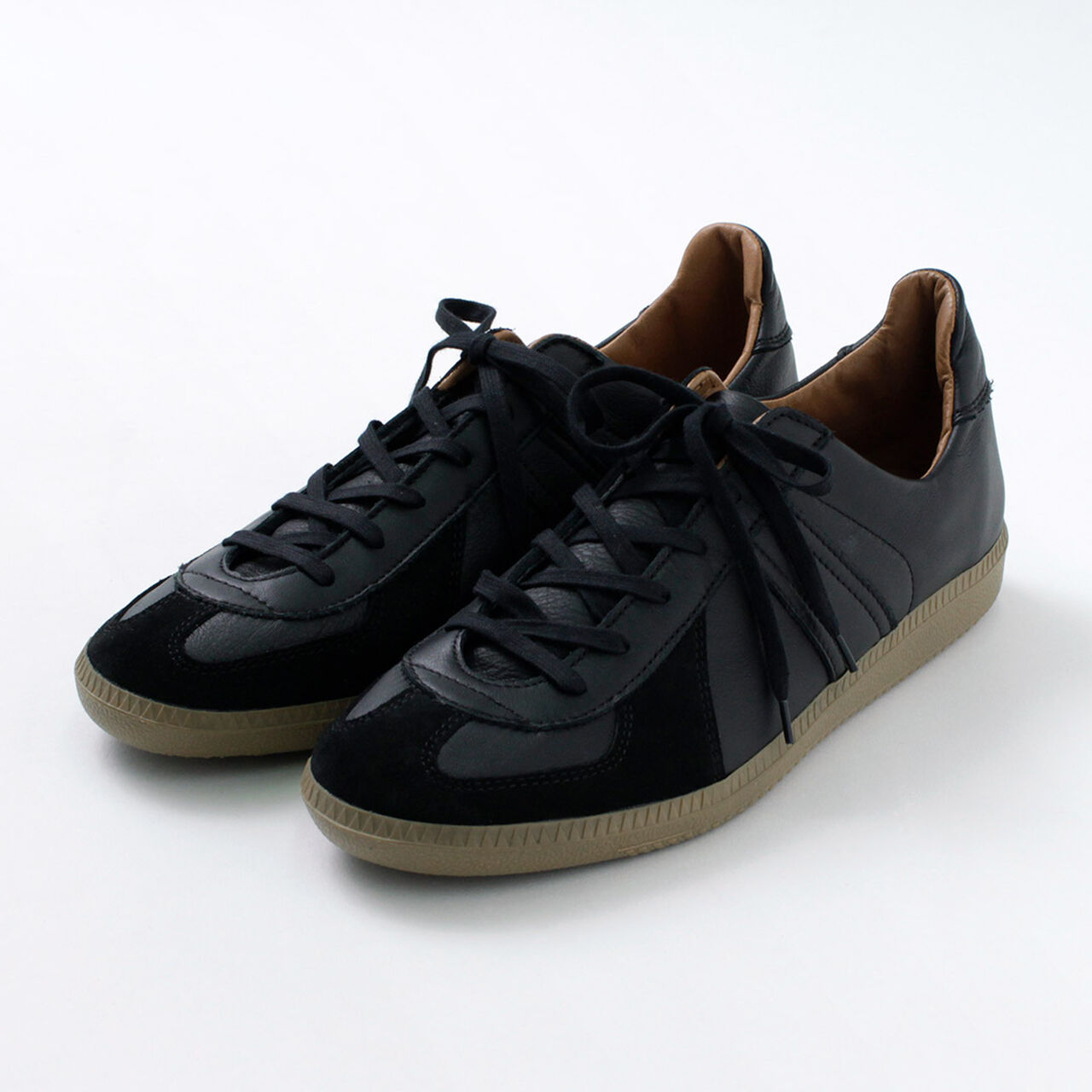 German Trainer Sneakers,Black, large image number 0
