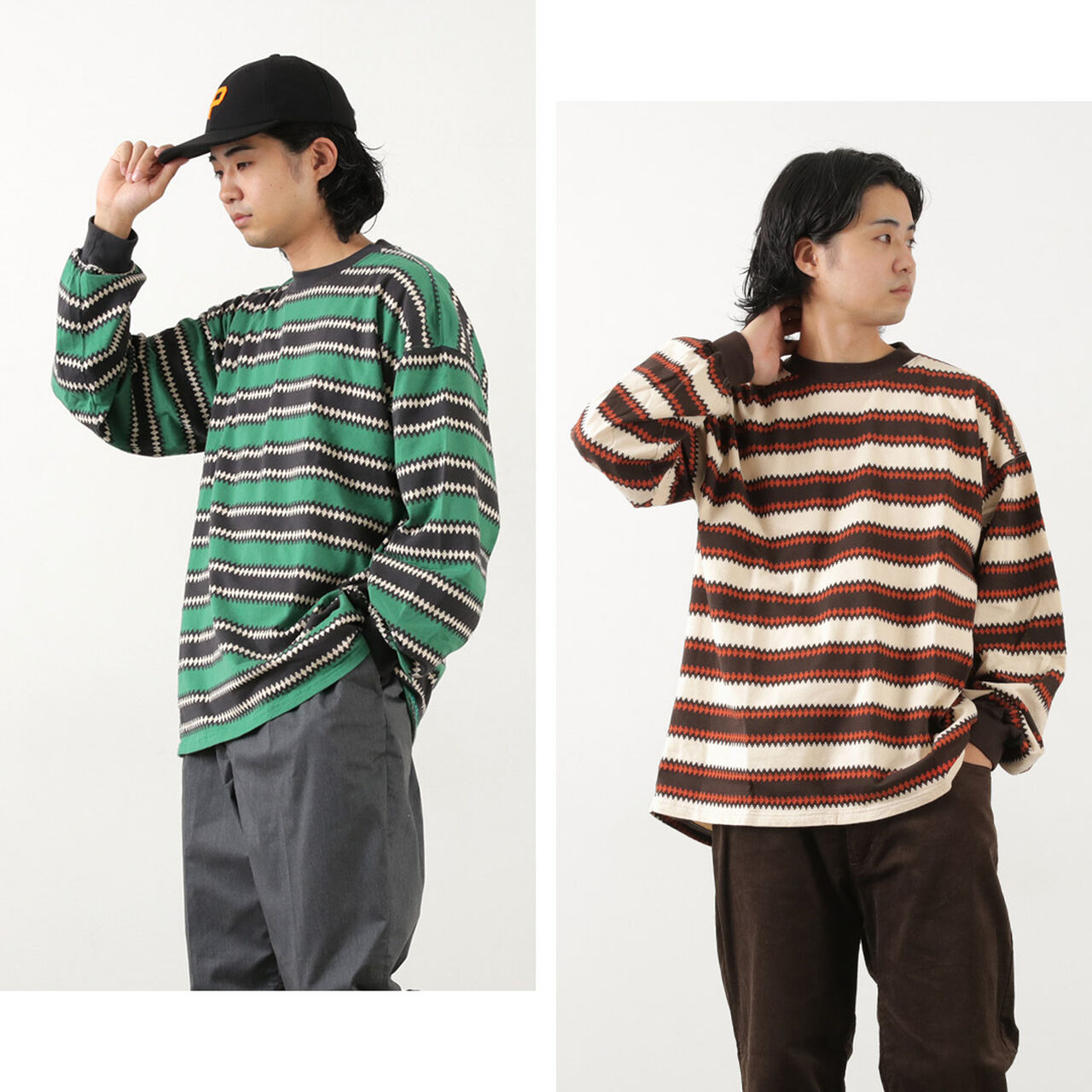 Native Striped Long Tee,, large image number 11