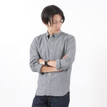 Selvig chambray button down shirt,Grey, swatch