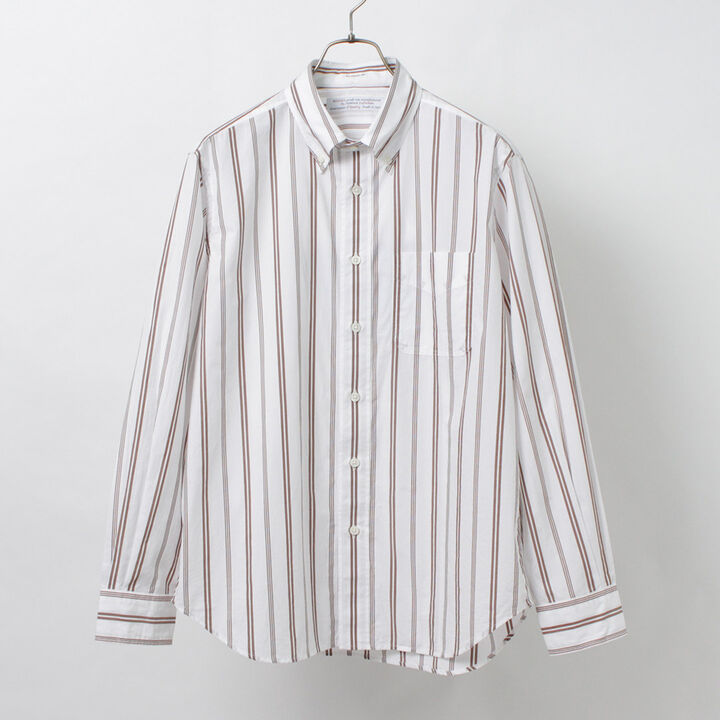 Random Stripe Button Down Shirt Classic Fit