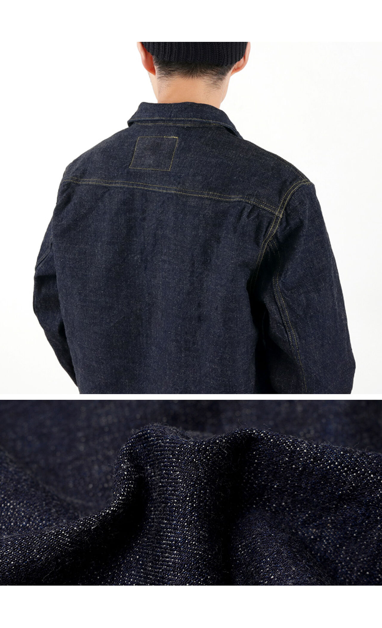 F2384 Denim pullover jacket,, large image number 5