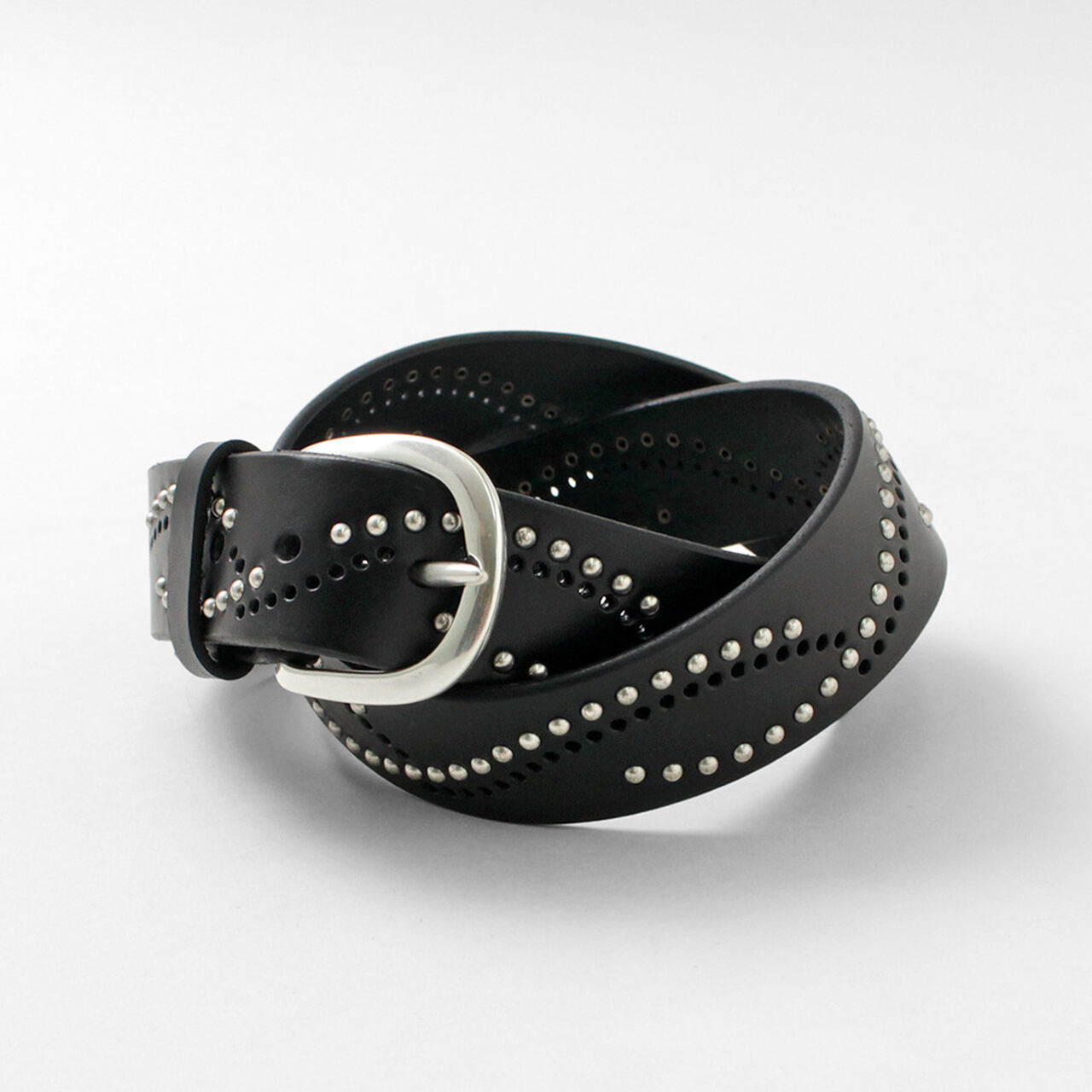 Bull Soft leather with micro studs,, large image number 2
