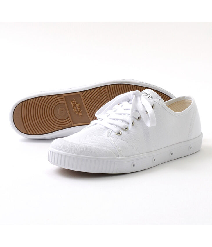 SPRING COURT G2 low-cut canvas trainers