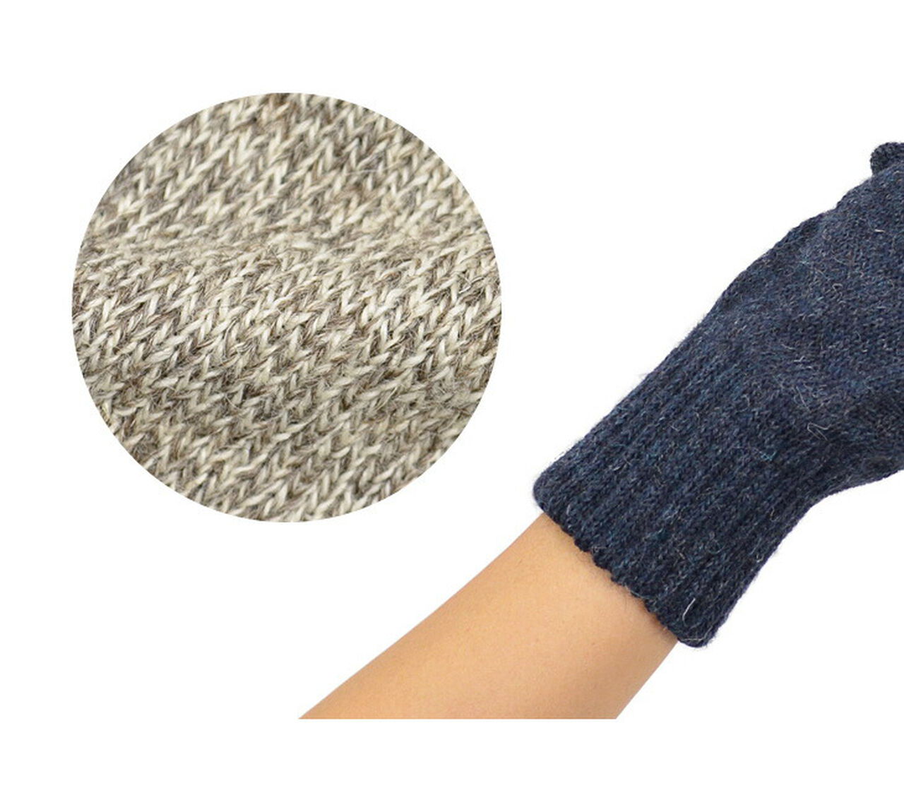 Fingerless knit gloves,, large image number 9