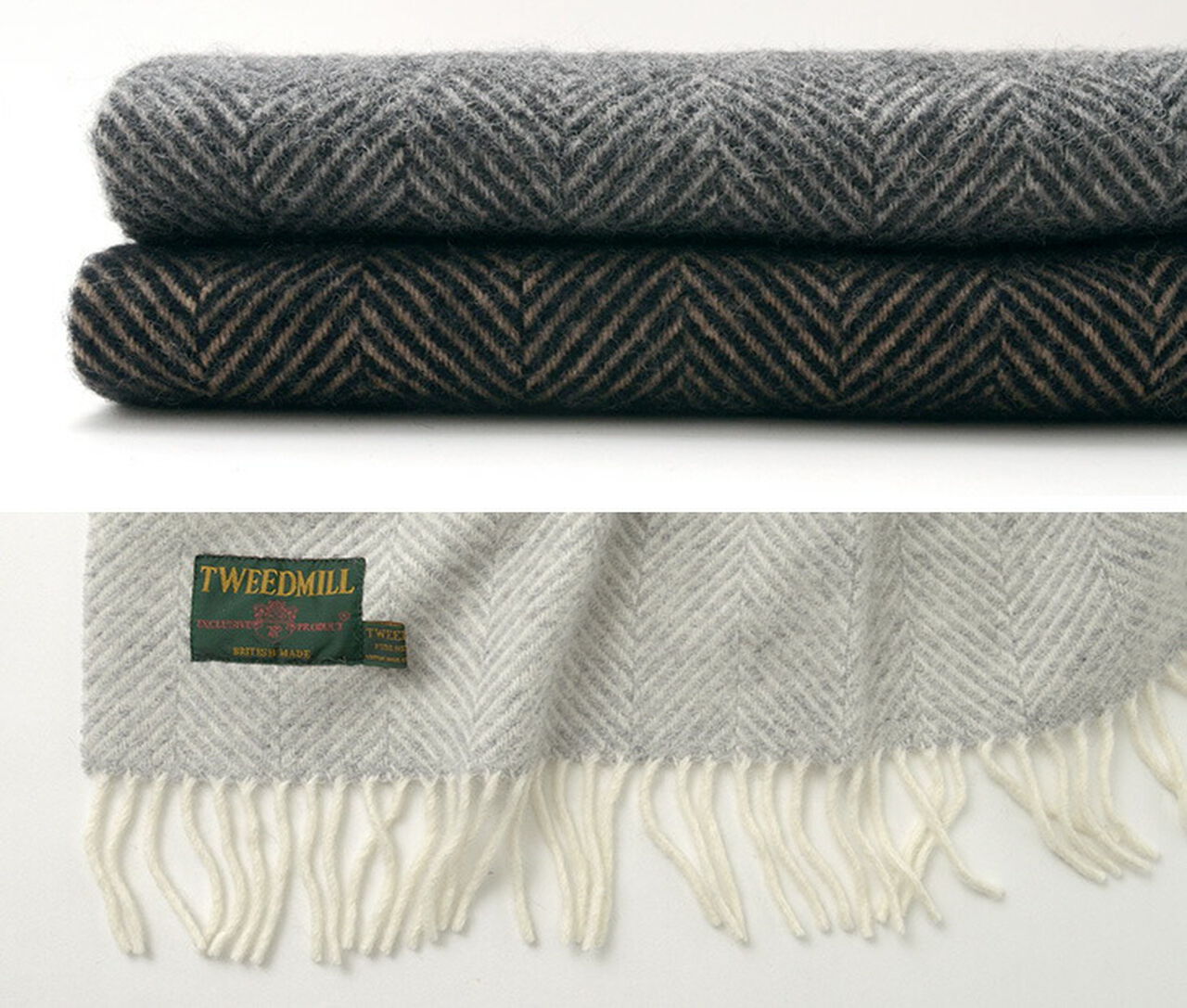 75x168 Fishbone Blanket Wool knee Rug,, large image number 13
