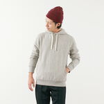 Inverse Weave Pullover Hoodie Sweatshirt,Grey, swatch