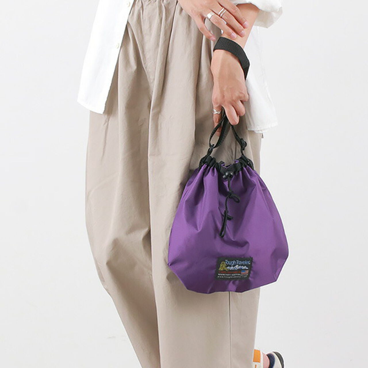 Adjustable purse,Purple, large image number 0