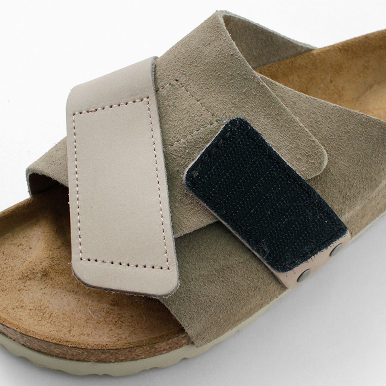 Kyoto Sandals Nubuck Leather Suede,, large image number 8