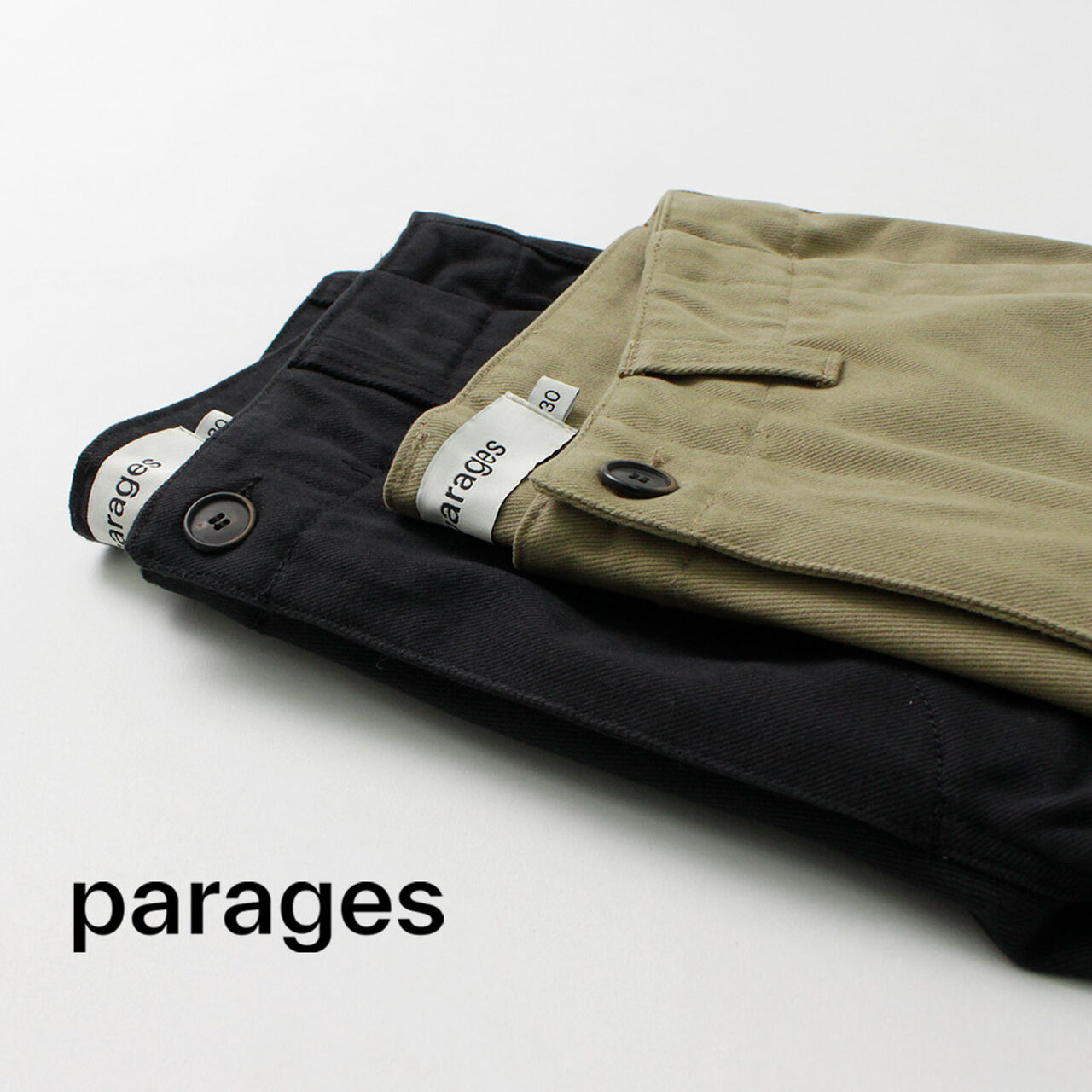 PARAGES CLOTHING Patalon Dock Cotton Twill (Various Colours)