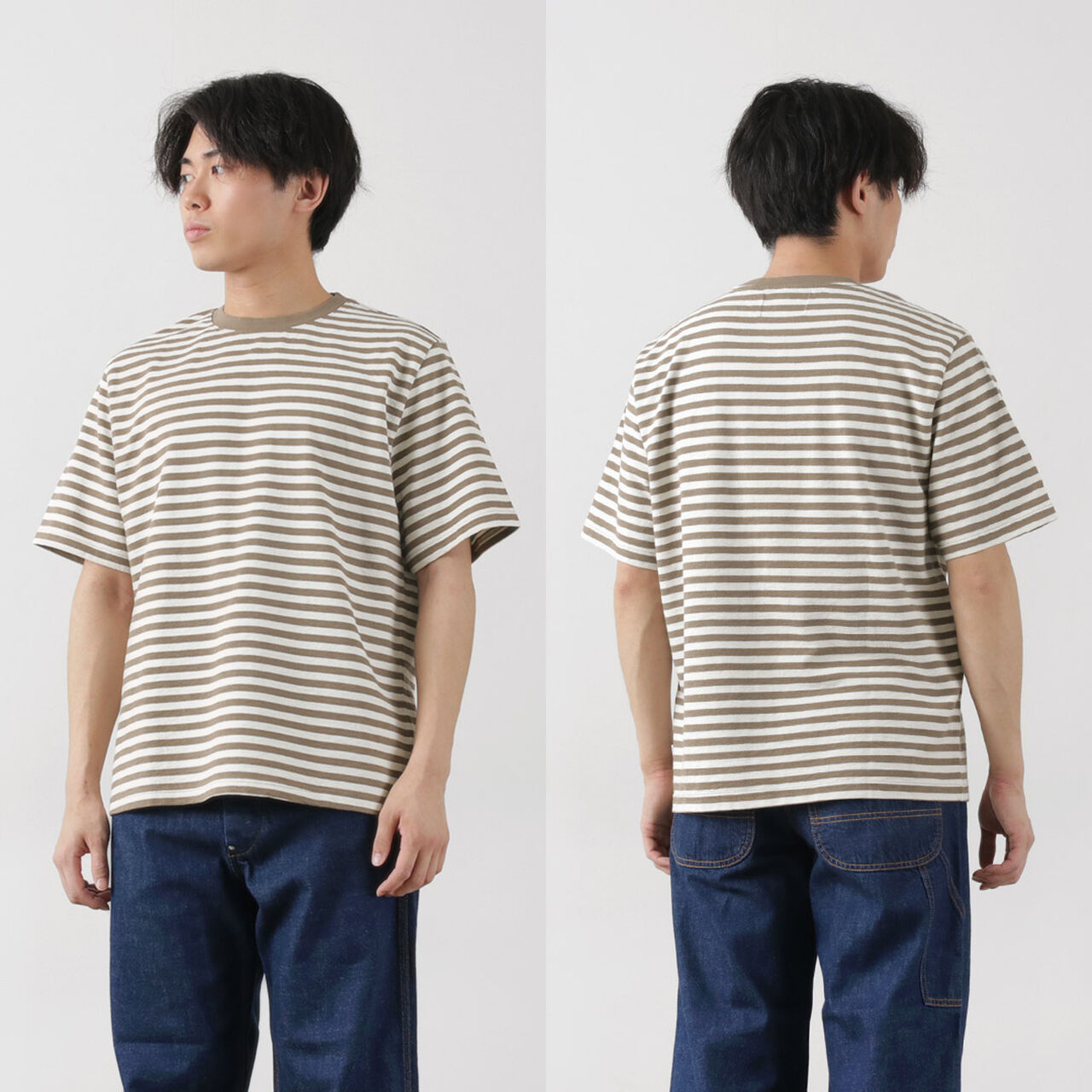 Dean Short Sleeve Striped T-Shirt Jolt Stripe,, large image number 12