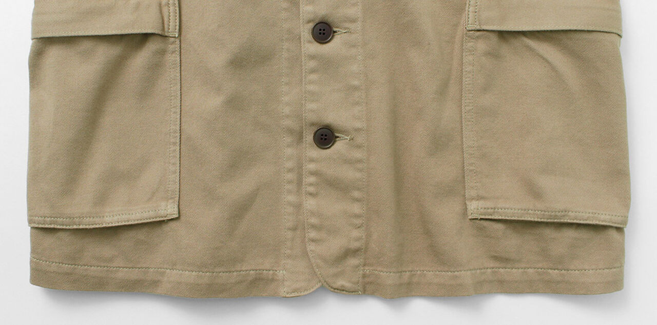 Green Lodge Jacket Hemp Cotton Recycled Polyester Cloth,, large image number 15