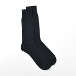 Alpaca City Socks Plain,Black, swatch