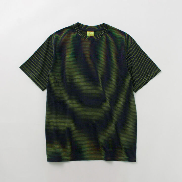 Garment Dye Striped T-Shirt