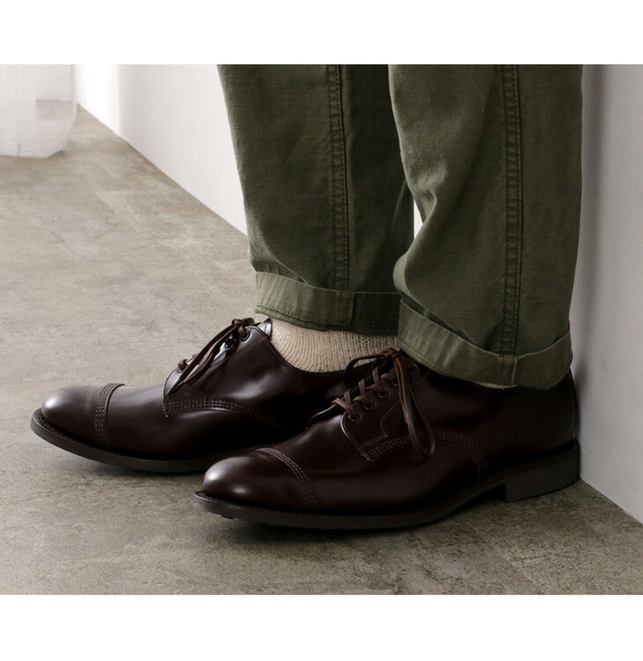 #1128 Military derby shoes,, large image number 3