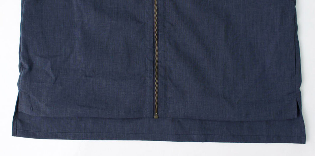 Polylammy Coolmax stretch collarless shirt cardigan,, large image number 14
