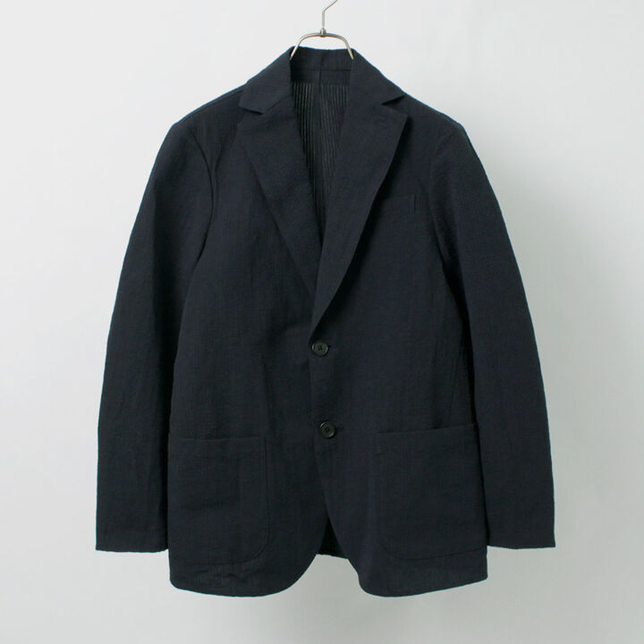 N.O.UN Jacket Cotton Linen Seersucker