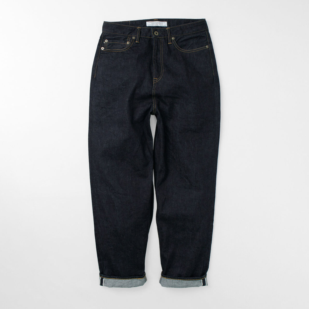 Special order RJB6171 12oz selvedge wide tapered trousers,, large image number 2
