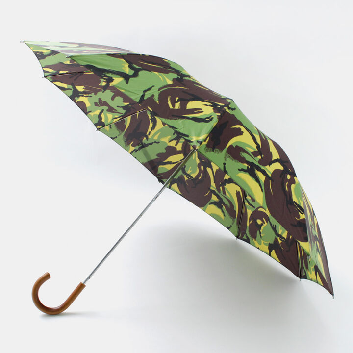 Malacca Handle Folding Umbrella for Rain