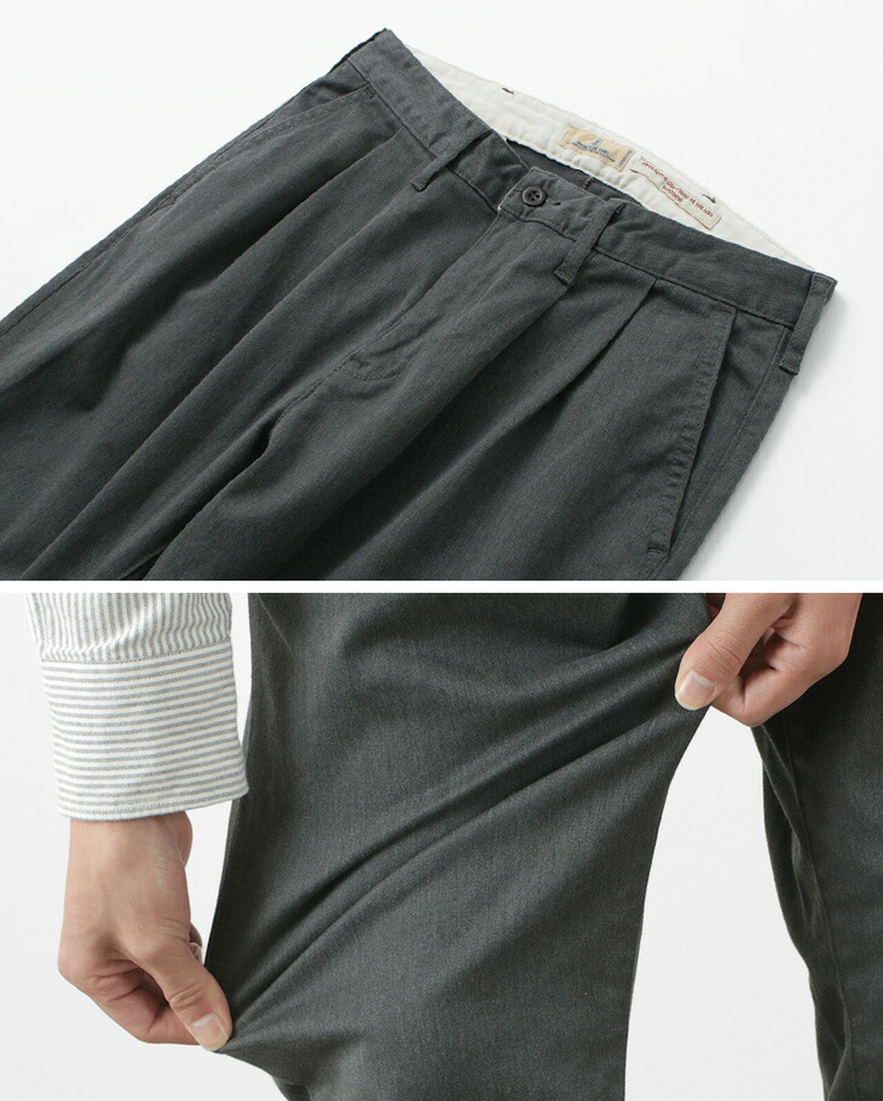 Special order RJB4660 2-tuck office trousers,, large image number 6