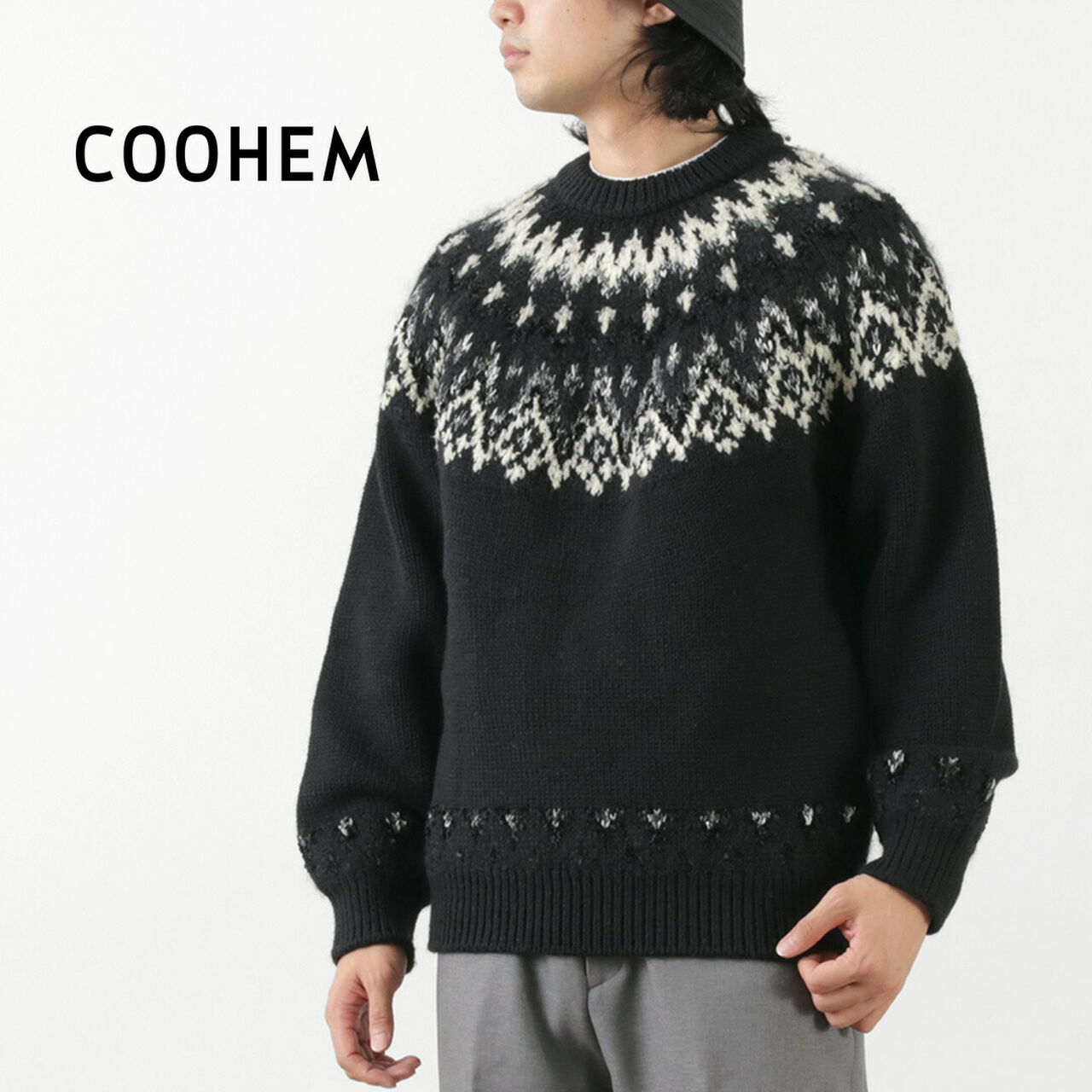 Nordic Knit Pullover,, large image number 1