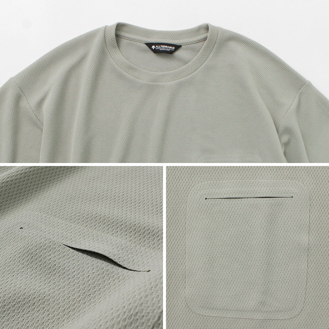 Honeycomb Half Sleeve T-Shirt,, large image number 12