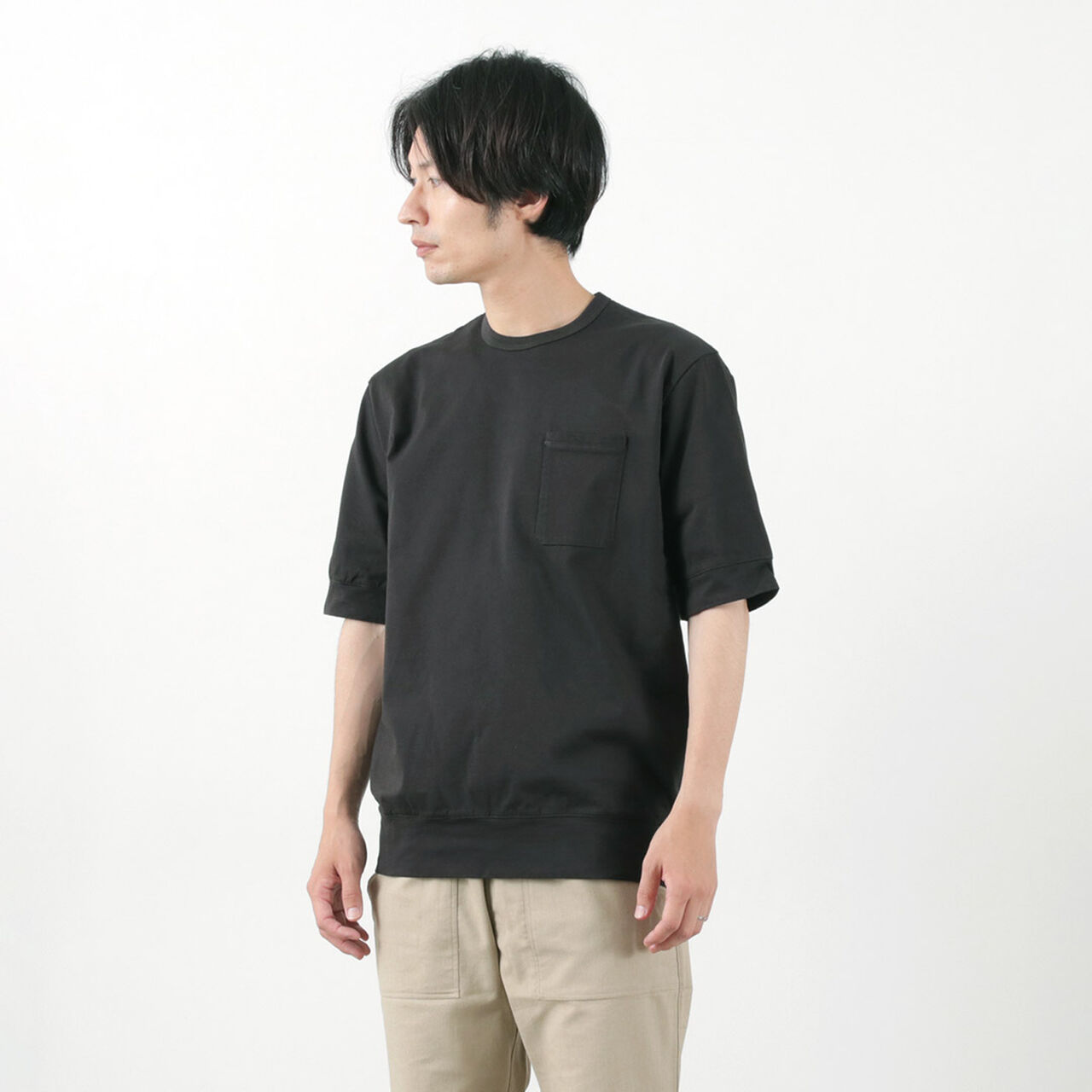 Hard Fabric Wide Pocket T-Shirt,, large image number 11