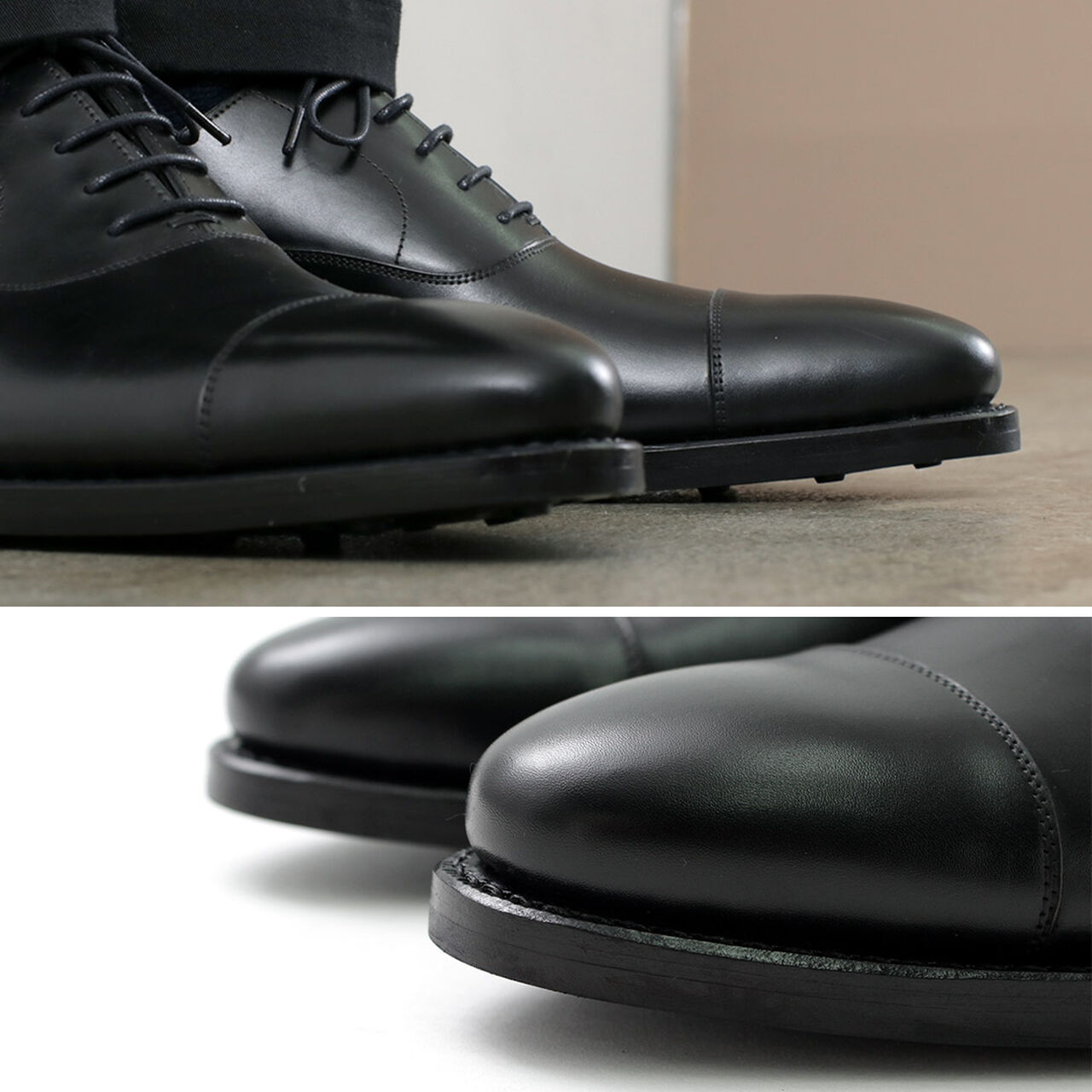 Bandung Bandung Straight tip Leather shoes,, large image number 4