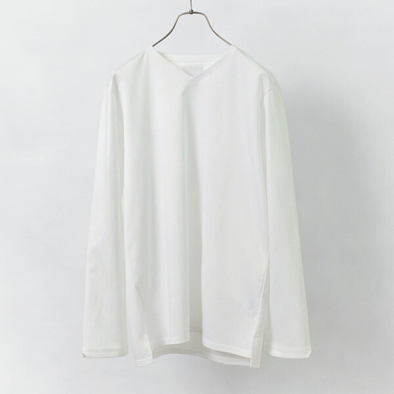 Tokyo Made V-Neck Long Sleeve Dress T-Shirt,, large image number 0