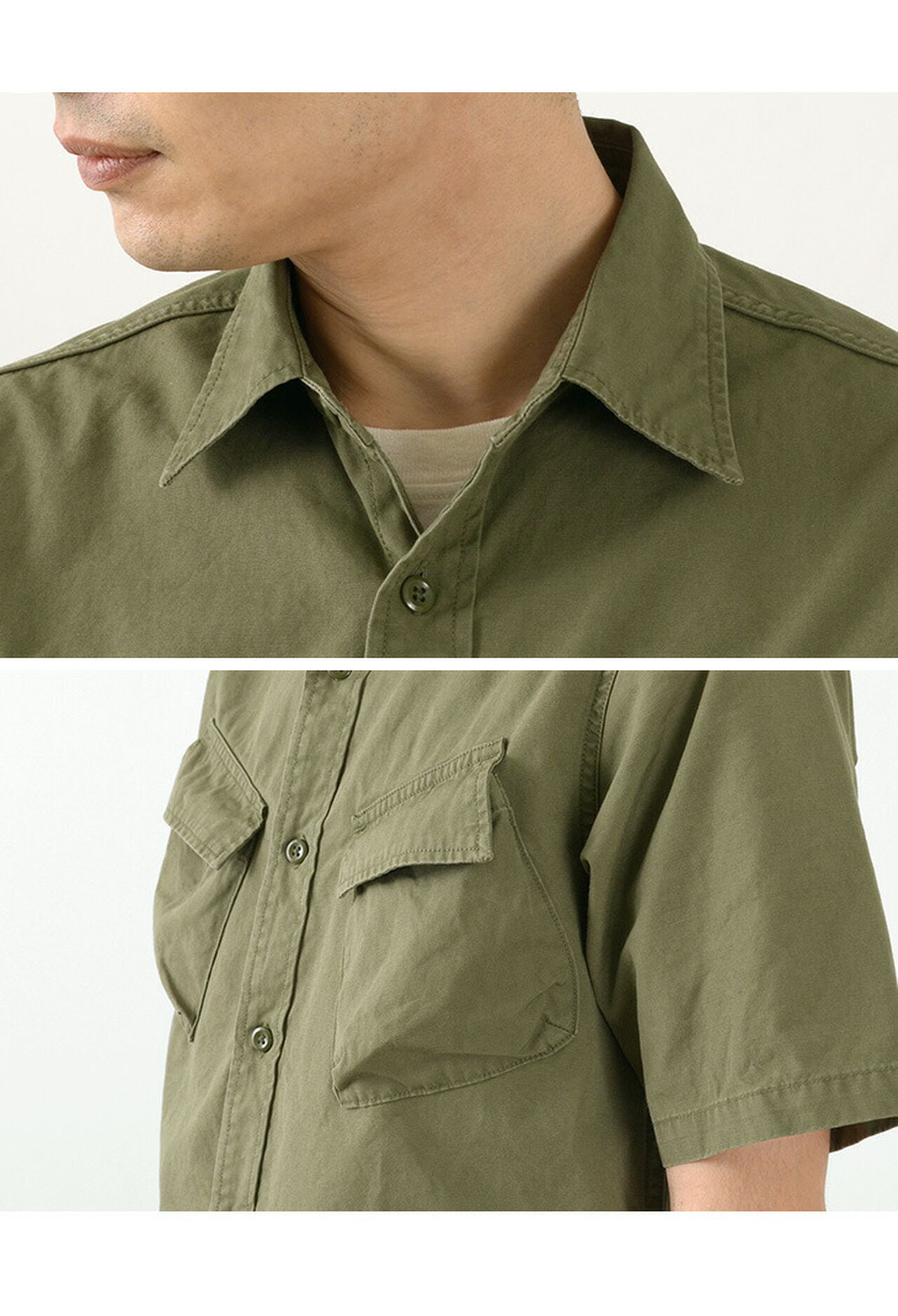 F3467 Fatigue short sleeve shirt,, large image number 6
