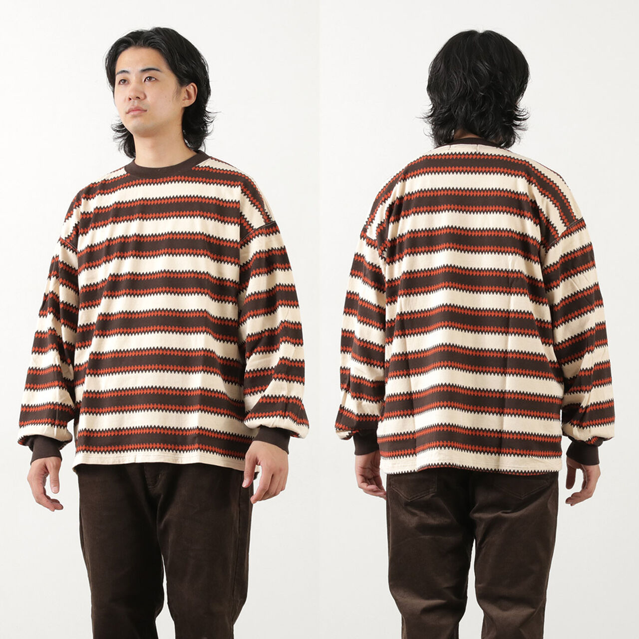 Native Striped Long Tee,, large image number 10