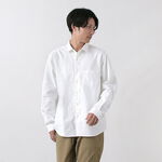American Ox Wide Shirt Regular Collar,White, swatch