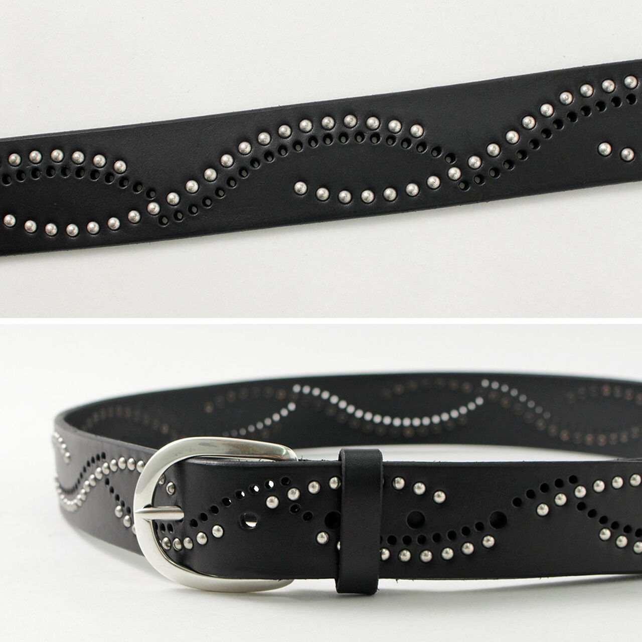 Bull Soft leather with micro studs,, large image number 7