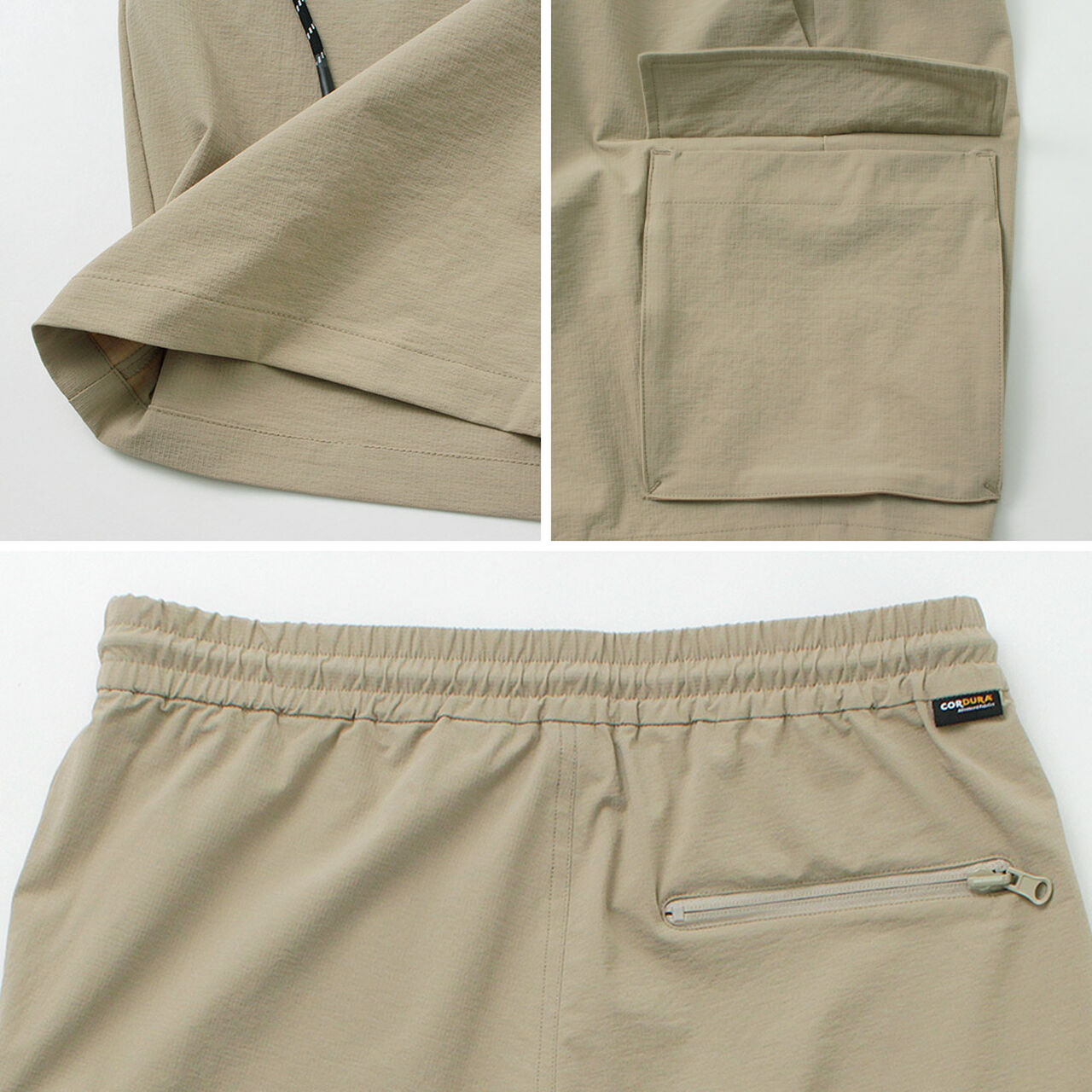 4-way stretch cordura shorts,, large image number 15