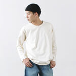 Loose Long Sleeve T-Shirt,White, swatch