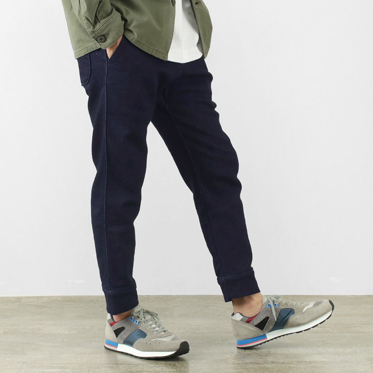 F0520 RELAX SWEAT PANTS,Navy, large image number 0