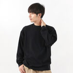 IPPOPOTAMO Ippopotamo Ribbed L/S Milano ribbed knitted sewing,Black, swatch