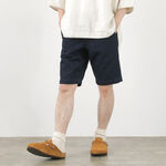 Japanese paper Shorts,Indigo, swatch