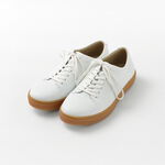 Leather Court Sneakers,White, swatch