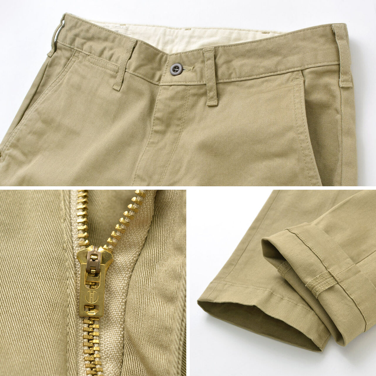 Special order JB4100RC Slim tapered French work chino pants,, large image number 13