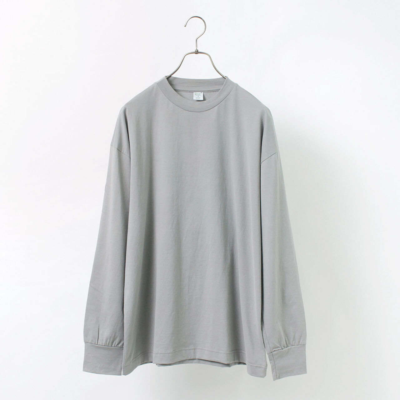 BACCALA Crew Neck Relaxed Fit Long Sleeve T-Shirt,, large image number 3