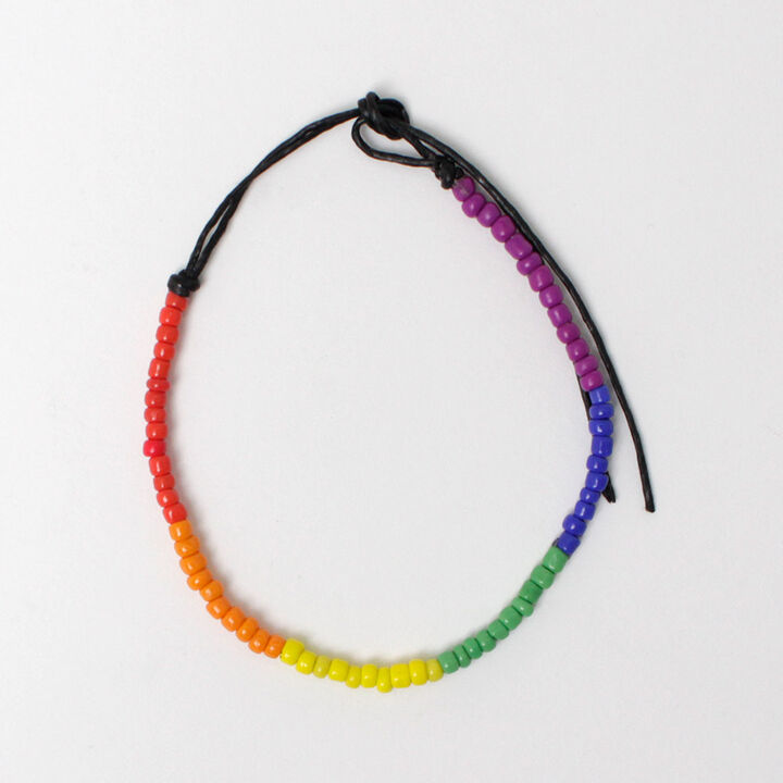Multicolor Glass Bead Bracelet