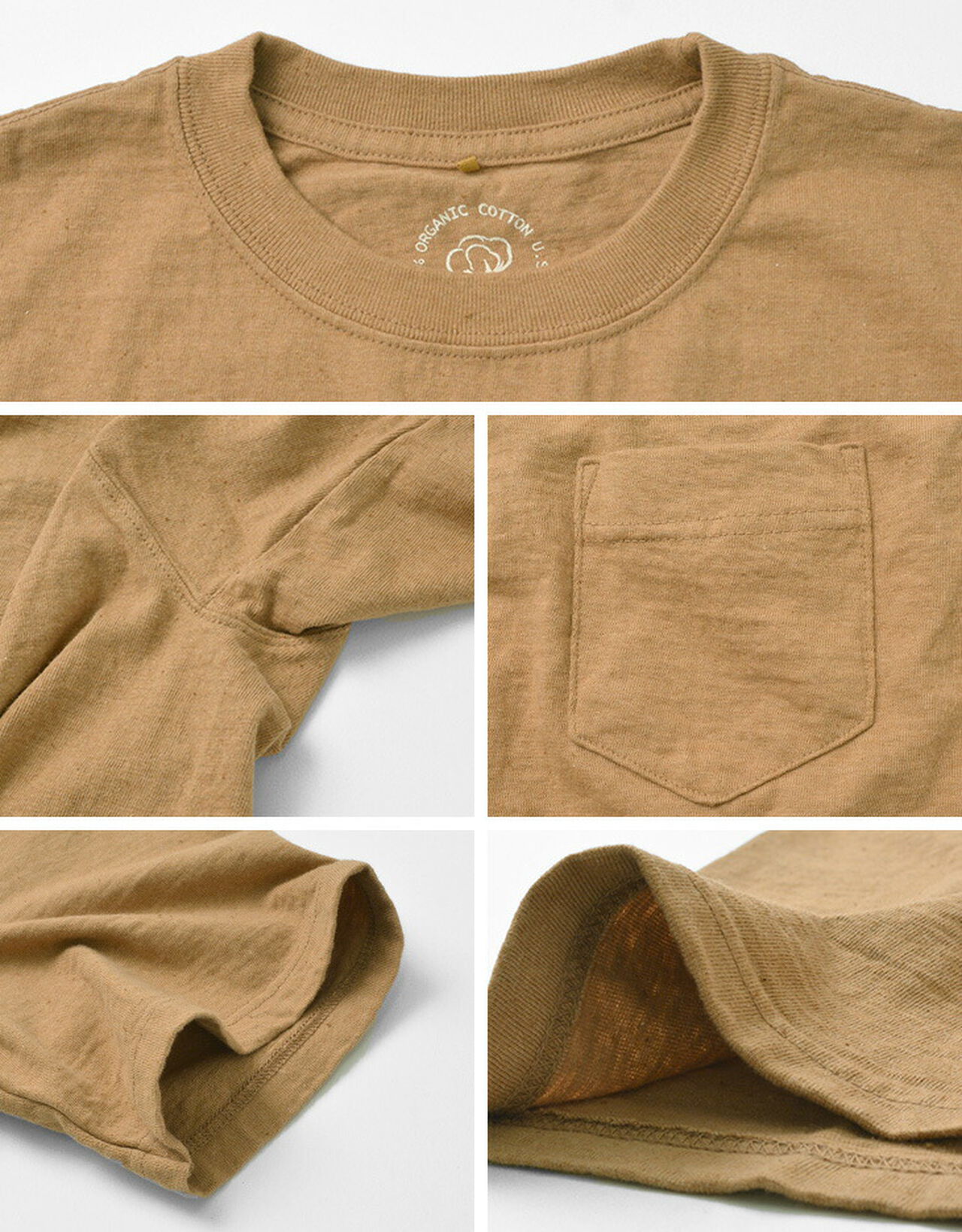 organic short sleeve pocket T-shirt,, large image number 11
