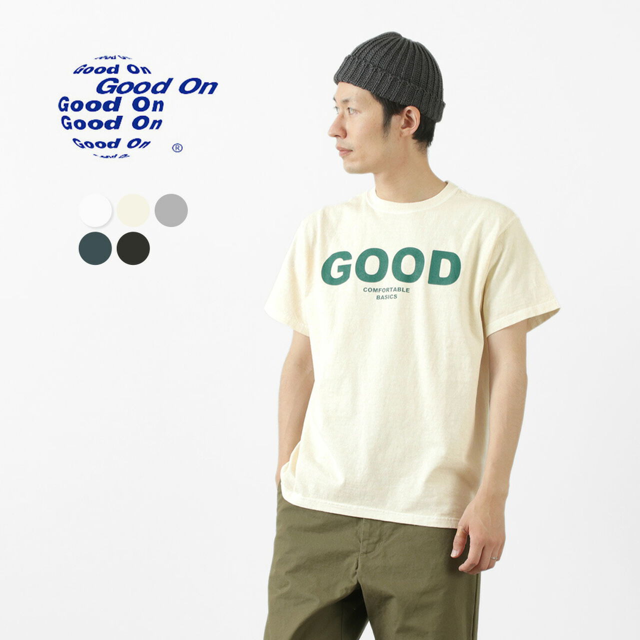 Colour Special Order  Good On Logo Short Sleeve T-Shirt,, large image number 0